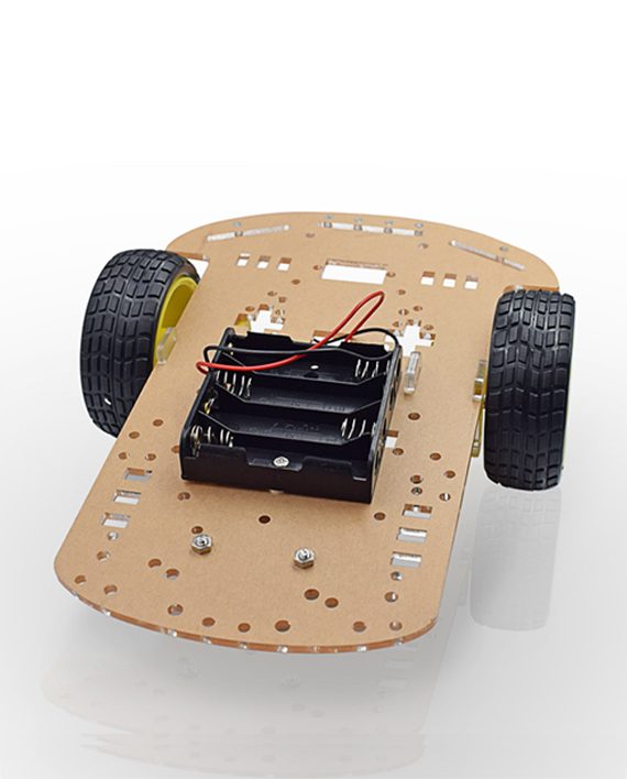 2WD Transparent Robot