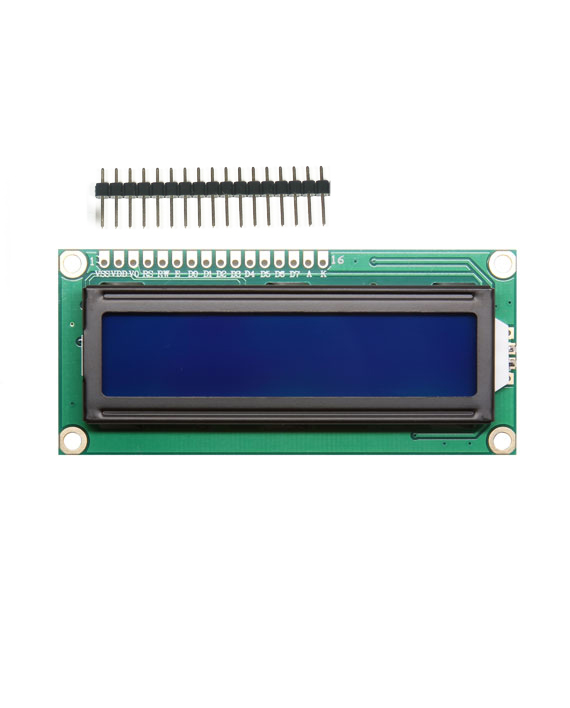 16x2 LCD Blue Backlight [1602] - شاشة عرض بمقاس 16*2