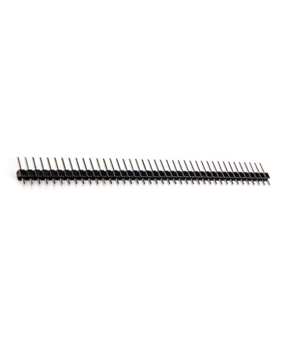 40 Pins Male Header (Black) - [Berg Stick] - أرجل ذكر بلون أسود