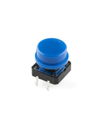 Push Button Round Switch (Blue)