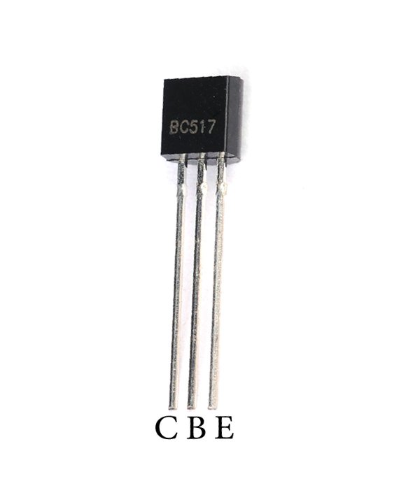 BC517 NPN Darlington Transistor [30V] [1A] (3 pieces) - (ثلاث قطع) 