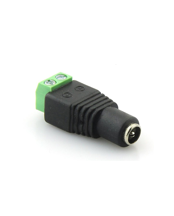 Female DC Power Plug Jack Connector [5.5mm x 2.1mm] - منفذ طاقة أنثى