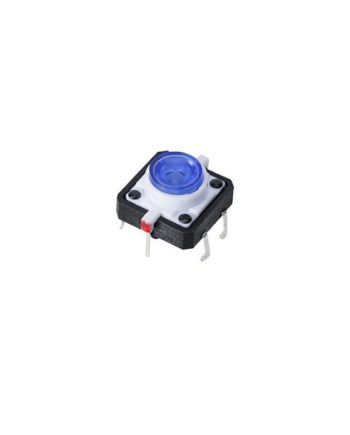 Push Button with Blue LED