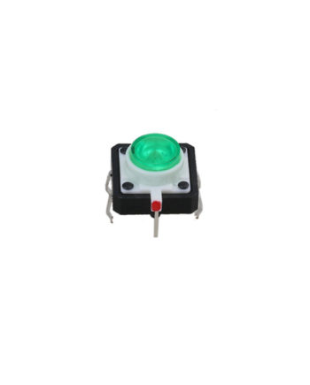 Push Button with Green LED