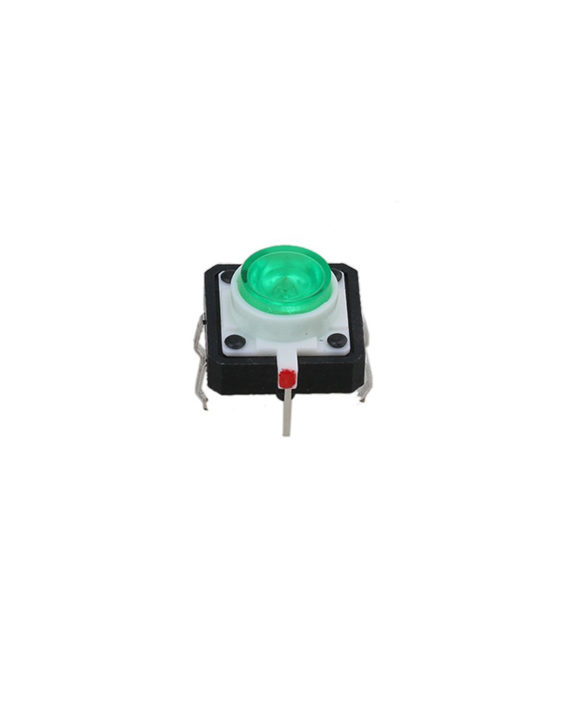 Push Button with Green LED