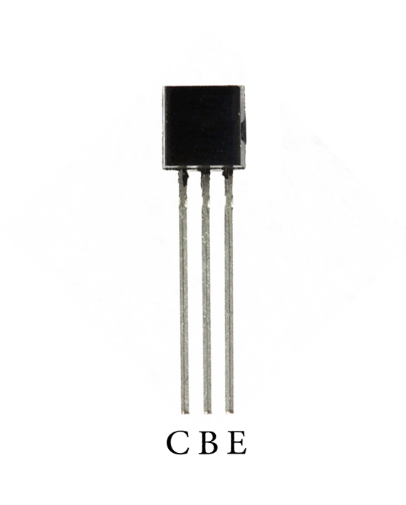 BC558 PNP Amplifier Transistor [-30V] [-0.1A] (3 pieces) -(ثلاث قطع) BC558 برقم PNP ترانزيستور من نوع