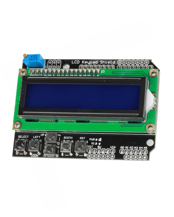 LCD Keypad Shield [16×2] - شاشة مع لوح مفاتيح بمقاس 16*2