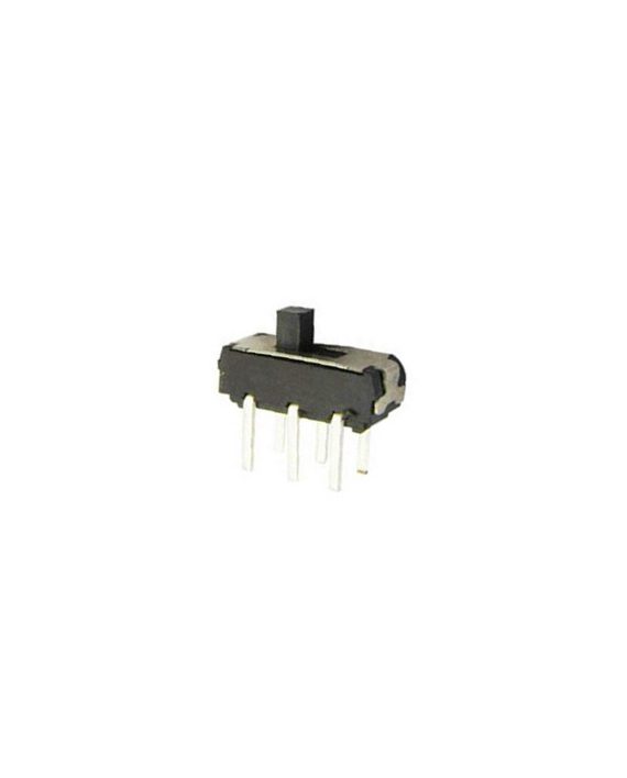 Small DIP Slide Switch for Breadboard [2P2T] [6 Pins]