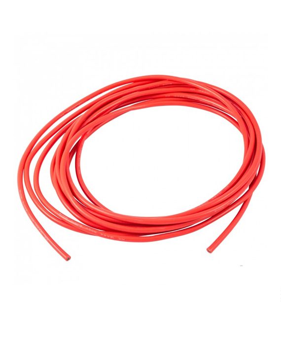 Red Heat proof Silicone Wire [1 meter ]