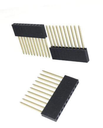 3 x Long Connector Female Pin Header [2.54MM]- مداخل أنثى بأرجل طويل 3 قطع