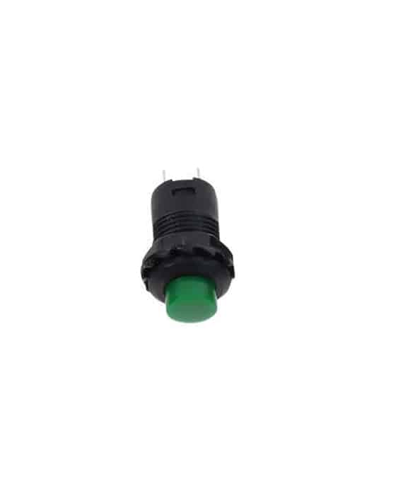 Green Locking Push Button Switch - زر ضغط تشغيل واغلاق أخضر