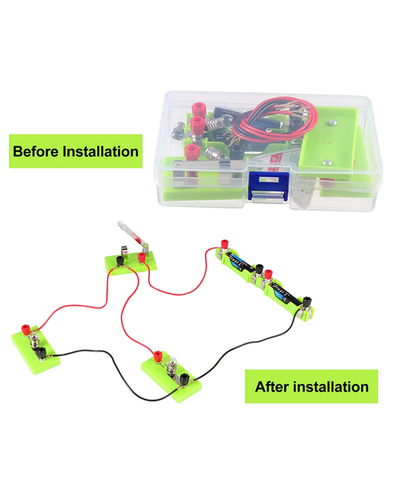 Circuit Experiment Box - دائرة تعليمية للتوصيل الكهربائي