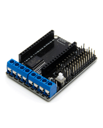 esp12E motor shield- درع تشغيل المحركات لـ ESP