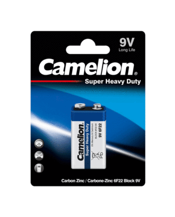 9 Volt Battery Camelion (Extra Heavy Duty) -  بطارية 9 فولت